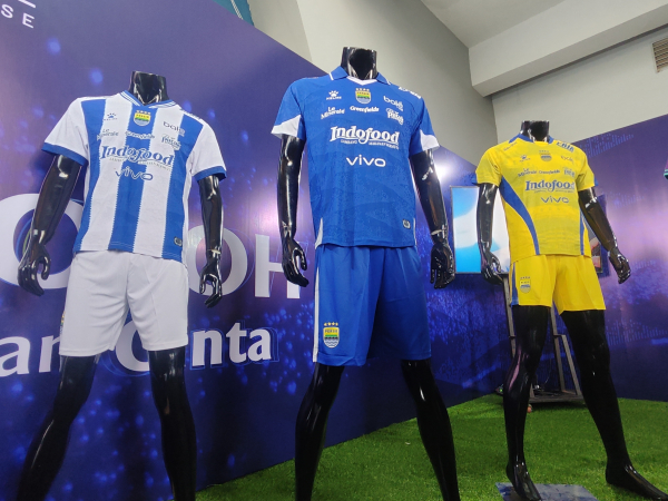 Penjelasan Makna Filosofi Tiga Desain Kostum Terbaru Persib